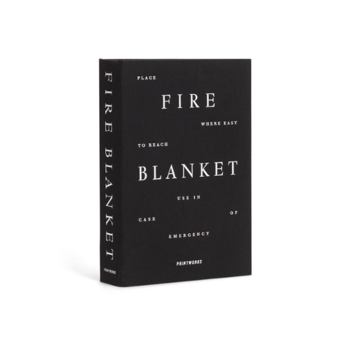 Printworks Fire Blanket - Black